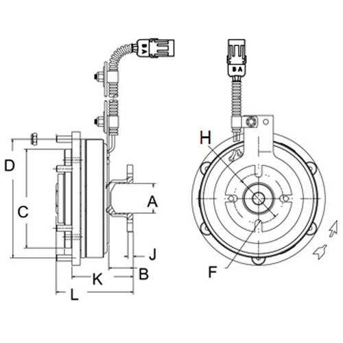 Horton 996151 Engine Cooling Fan Clutch