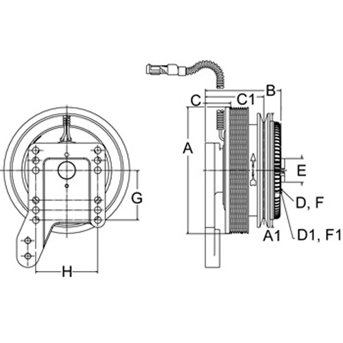 Horton 996700 Engine Cooling Fan Clutch