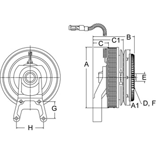 Horton 996702 Engine Cooling Fan Clutch