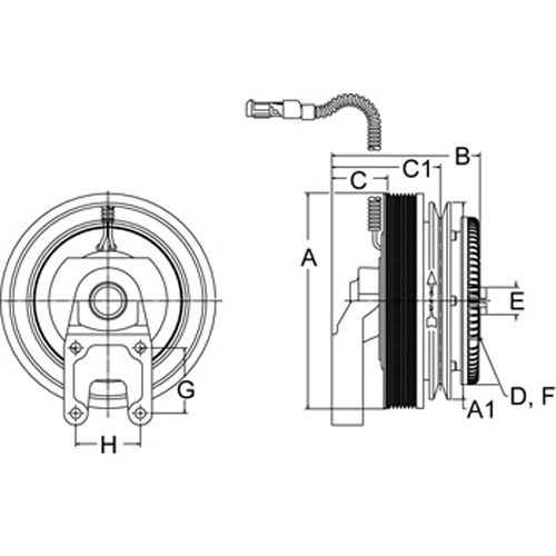 Horton 996704 Engine Cooling Fan Clutch