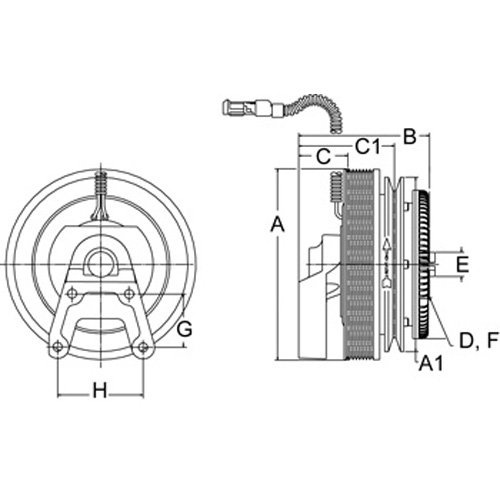 Horton 996707 Engine Cooling Fan Clutch