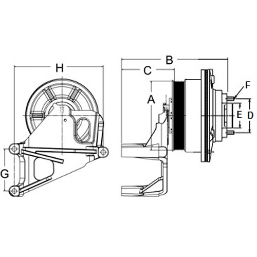 Horton 997102 Engine Cooling Fan Clutch