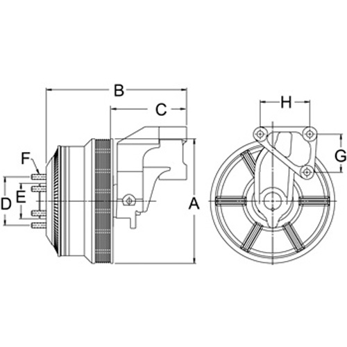 Horton 999010 Engine Cooling Fan Clutch