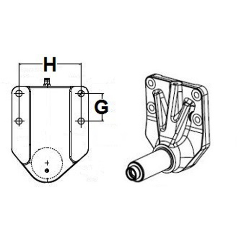 Horton 99A4634 Engine Cooling Fan Clutch Bracket