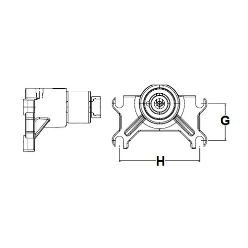 Horton 99A4646 Engine Cooling Fan Clutch Bracket