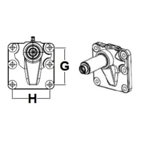 Horton 99A4654 Engine Cooling Fan Clutch Bracket