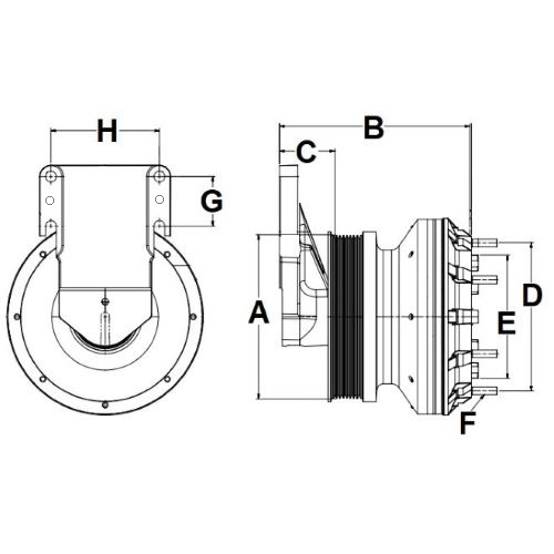 Horton 99A7233 Engine Cooling Fan Clutch