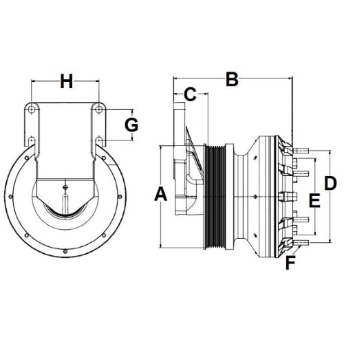 Horton 99A7234 Engine Cooling Fan Clutch