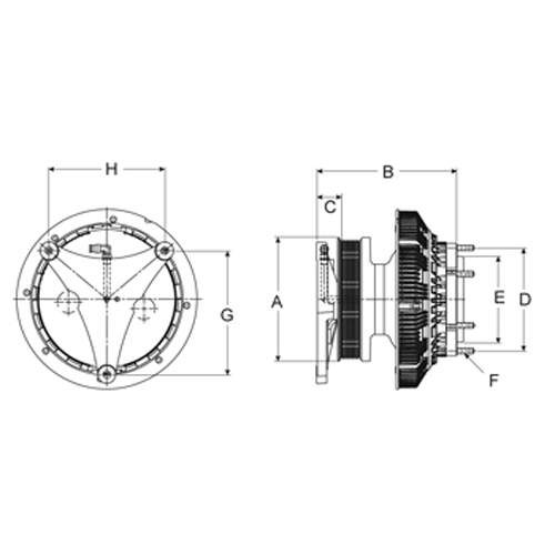 Horton 99A8179 Engine Cooling Fan Clutch