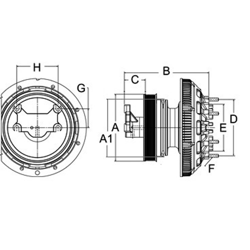 Horton 99A8209 Engine Cooling Fan Clutch