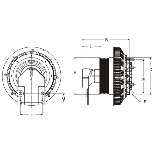 Horton 99A8304 Engine Cooling Fan Clutch