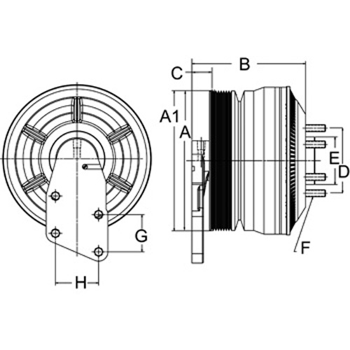 Horton 99A8613 Engine Cooling Fan Clutch