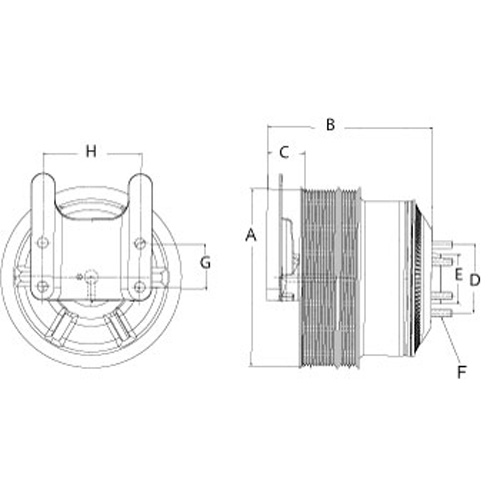 Horton 99A8647 Engine Cooling Fan Clutch
