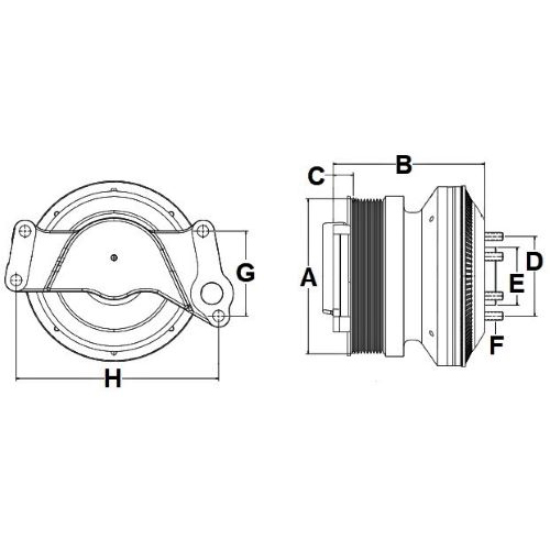 Horton 99A8655 Engine Cooling Fan Clutch
