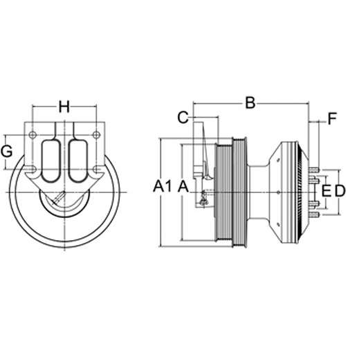 Horton 99A9046 Engine Cooling Fan Clutch