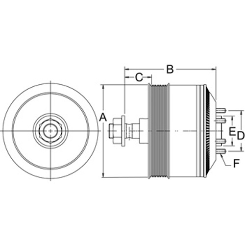 Horton 99A9146 Engine Cooling Fan Clutch