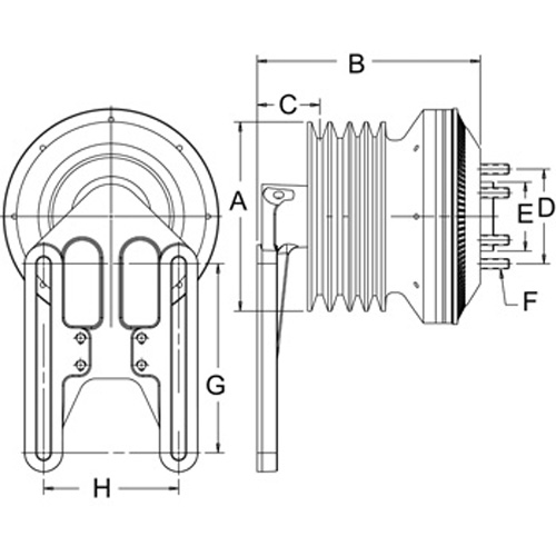 Horton 99A9161 Engine Cooling Fan Clutch
