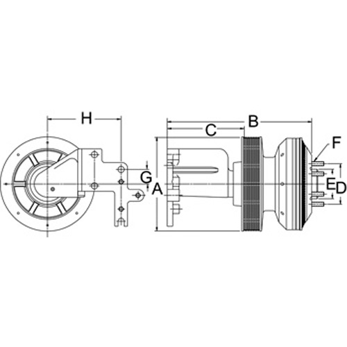Horton 99A9166 Engine Cooling Fan Clutch