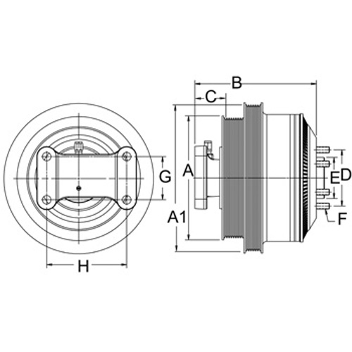 Horton 99A9194 Engine Cooling Fan Clutch