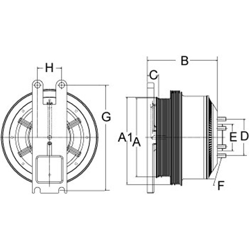 Horton 99A9292 Engine Cooling Fan Clutch