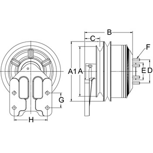 Horton 99A9377 Engine Cooling Fan Clutch