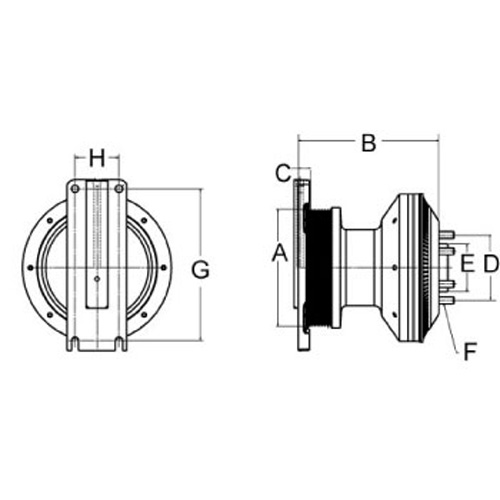 Horton 99A9506 Engine Cooling Fan Clutch