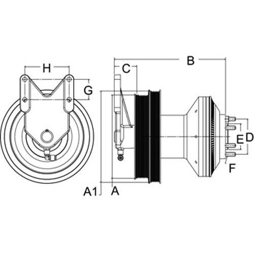 Horton 99A9511 Engine Cooling Fan Clutch