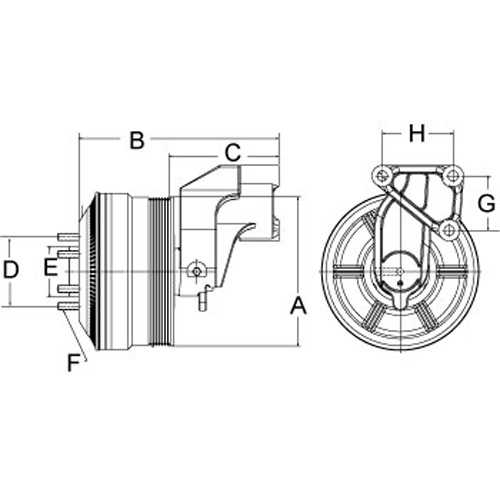 Horton 99A9548 Engine Cooling Fan Clutch