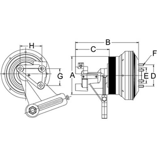 Horton 99A9582 Engine Cooling Fan Clutch