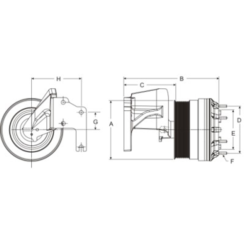 Horton 99A9589 Engine Cooling Fan Clutch