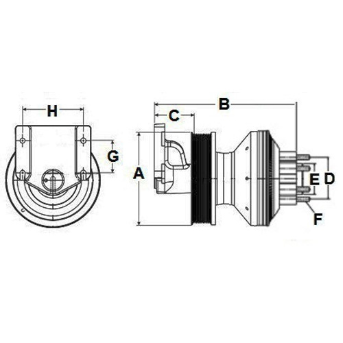 Horton 99A9616 Engine Cooling Fan Clutch