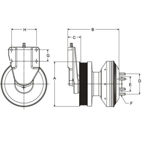 Horton 99A9628 Engine Cooling Fan Clutch