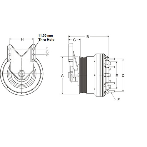 Horton 99A9637 Engine Cooling Fan Clutch