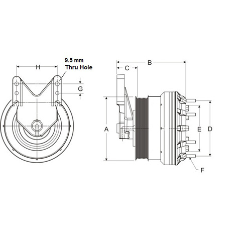 Horton 99A9638 Engine Cooling Fan Clutch