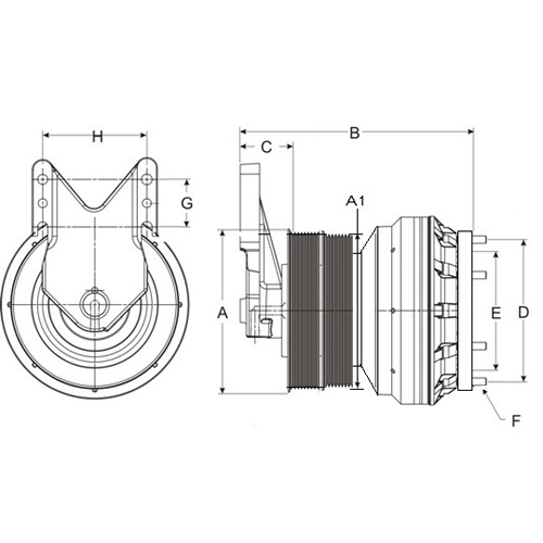 Horton 99A9639 Engine Cooling Fan Clutch