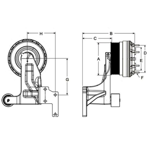 Horton 99A9674 Engine Cooling Fan Clutch