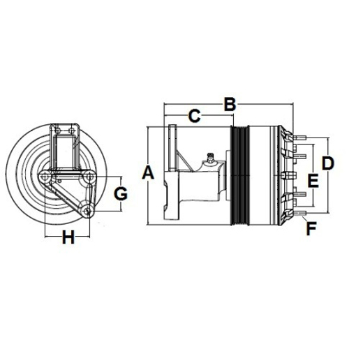 Horton 99A9678 Engine Cooling Fan Clutch