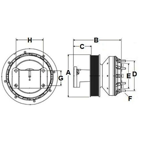 Horton 99A9679 Engine Cooling Fan Clutch