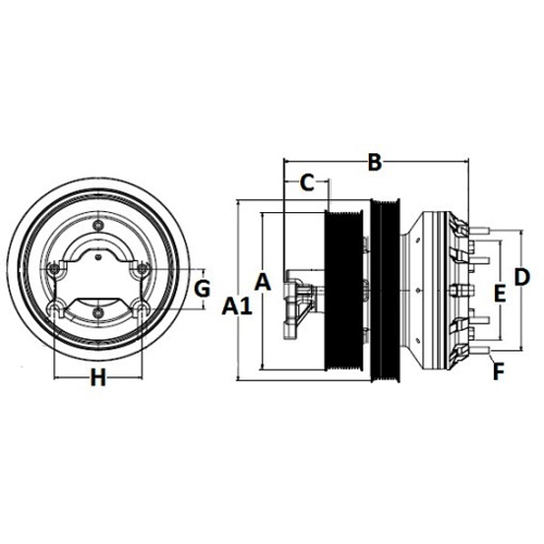 Horton 99A9683 Engine Cooling Fan Clutch