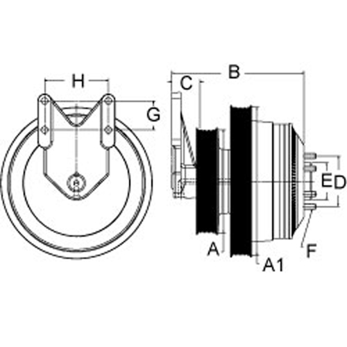 Horton 99A9685 Engine Cooling Fan Clutch