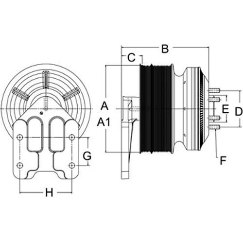 Horton 99A9686 Engine Cooling Fan Clutch