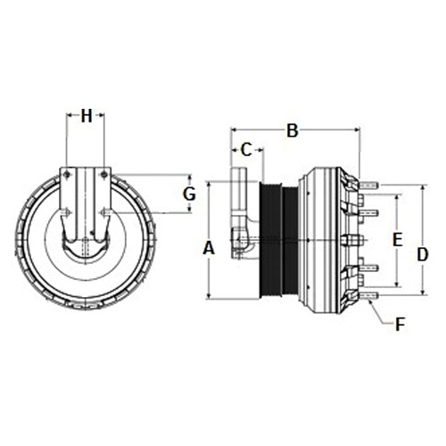 Horton 99A9701 Engine Cooling Fan Clutch