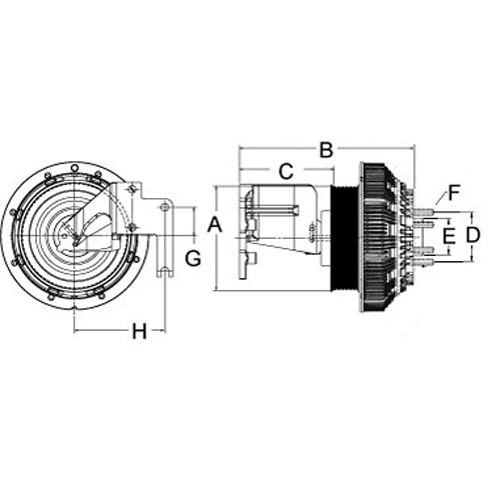 Horton 99A9747 Engine Cooling Fan Clutch