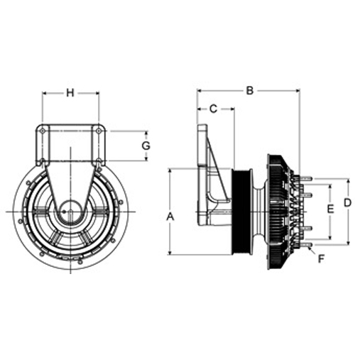 Horton 99A9789 Engine Cooling Fan Clutch