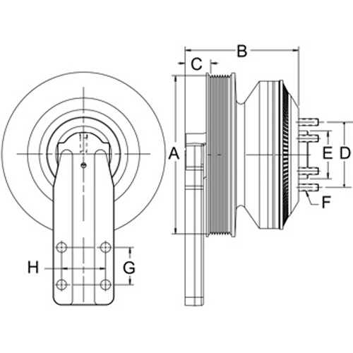 Horton 99A9886 Engine Cooling Fan Clutch