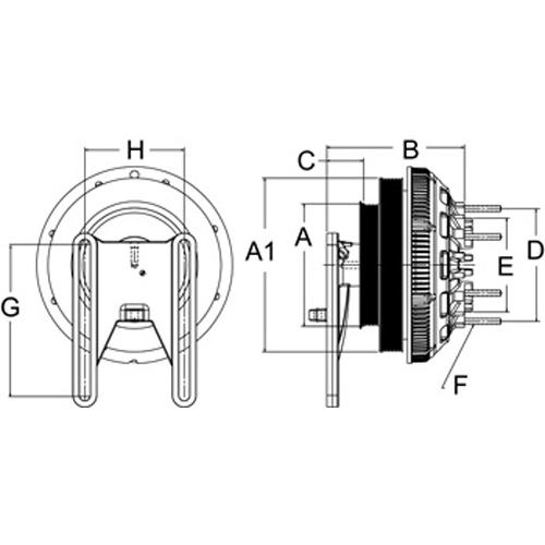 Horton 99A9950 Engine Cooling Fan Clutch