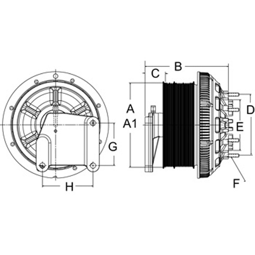 Horton 99A9959 Engine Cooling Fan Clutch