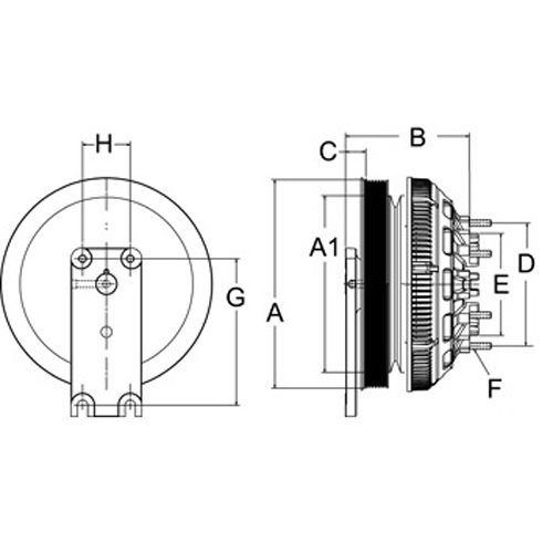 Horton 99A9979 Engine Cooling Fan Clutch
