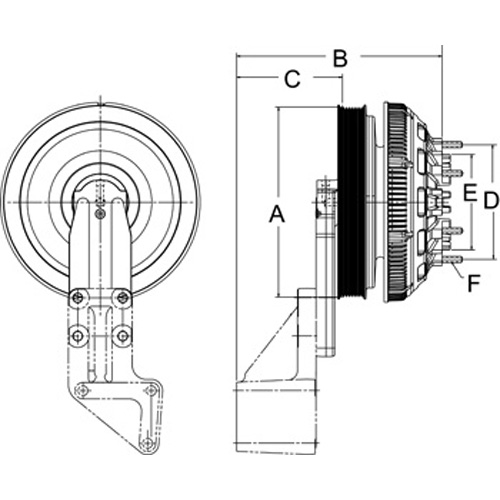 Horton 99A9988 Engine Cooling Fan Clutch