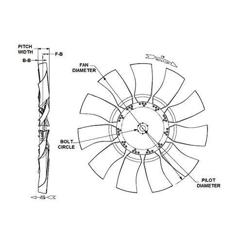Horton HTEC251 FAN